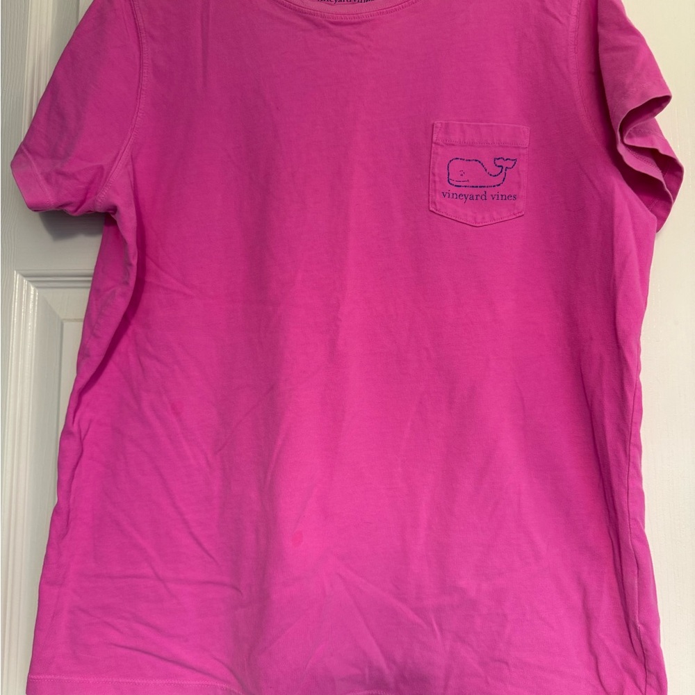 Vineyard Vines Pink Short Sleeve Tee